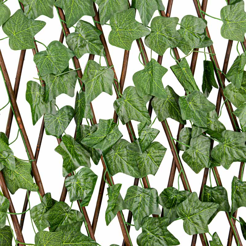 Treillis Lierre Artificiel Extensible Fauhapyway - Décoration Verte Pour Jardin, Terrasse, Intérieur - 8